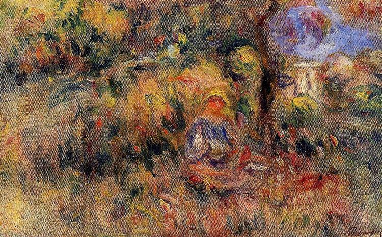 Krajobraz (szkic) - 1917