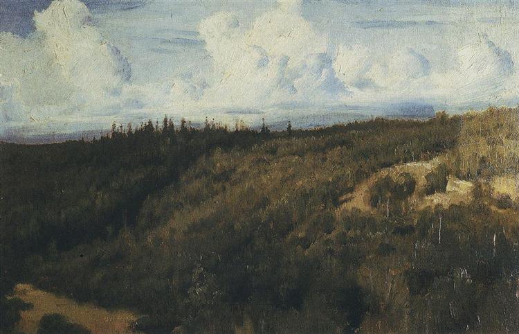 Low Abramtzevo Landscape - 1881