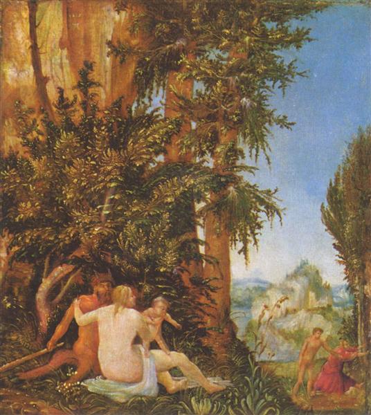 Landskap med Satyrfamilie - 1507