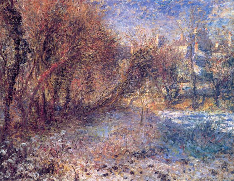 Landskap med Snö - 1875