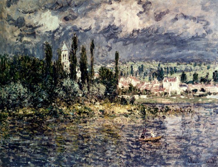 Storm landskab - 1880
