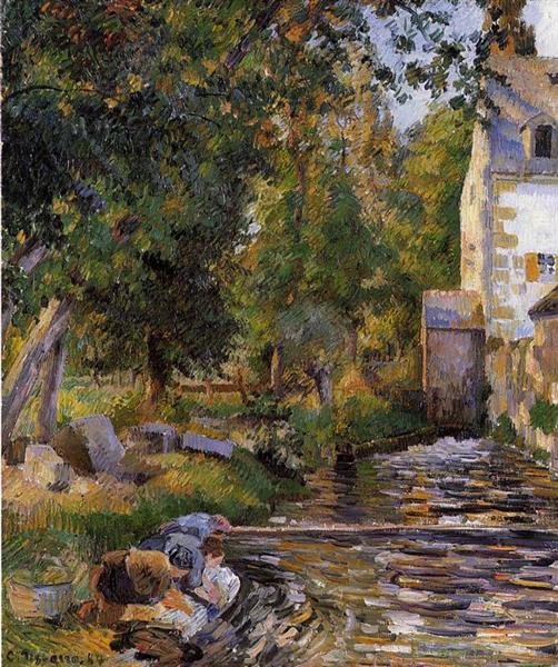 Osny'de Lavandería y Molino - 1884