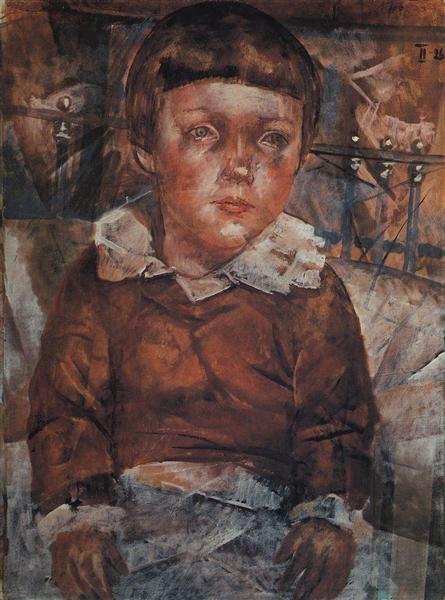 ベッドのレヌシュカ - 1926年