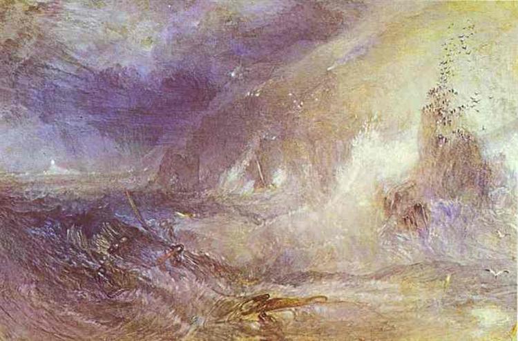 Longship Deniz Feneri - Lands End - 1835