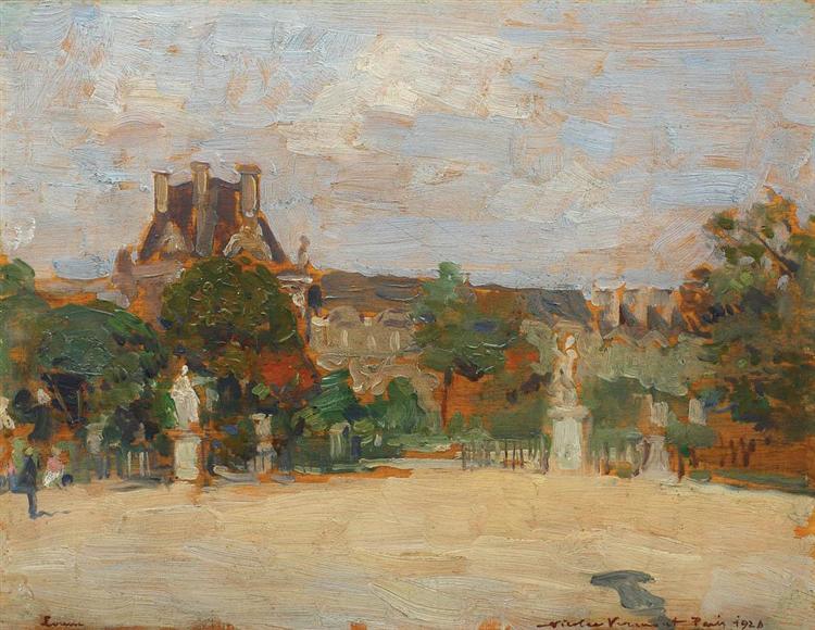 Louvre indgang - 1928
