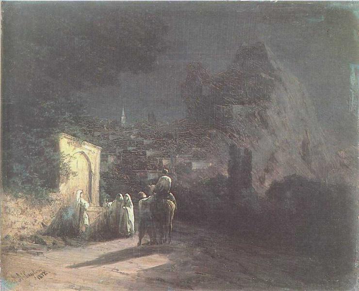 Noite lunar na primavera - 1877