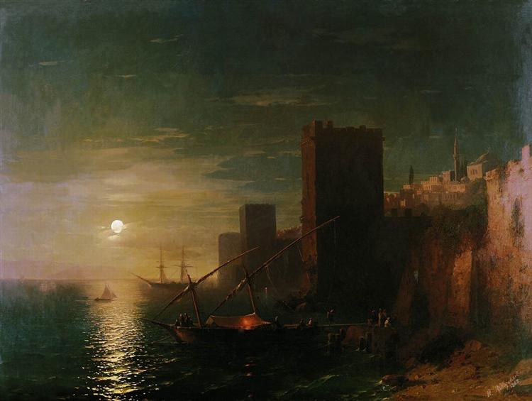 Nuit lunaire à Constantinople - 1862