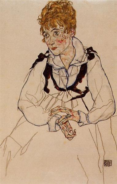 Mrs. Schiele - 1917