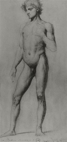 Nudo maschile - 1860