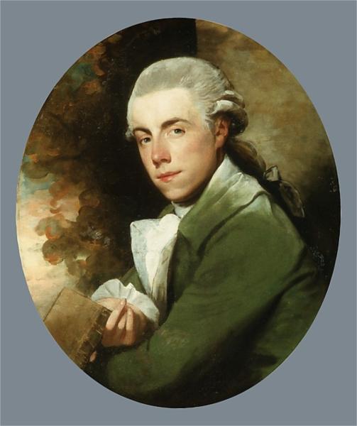 Man med grön kappa - 1785