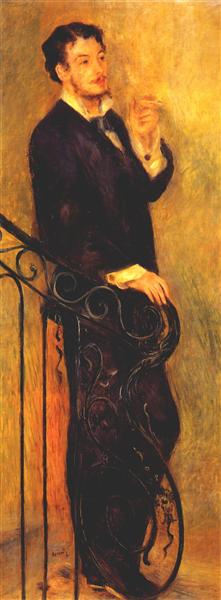 Homme Sur Une Échelle - 1876