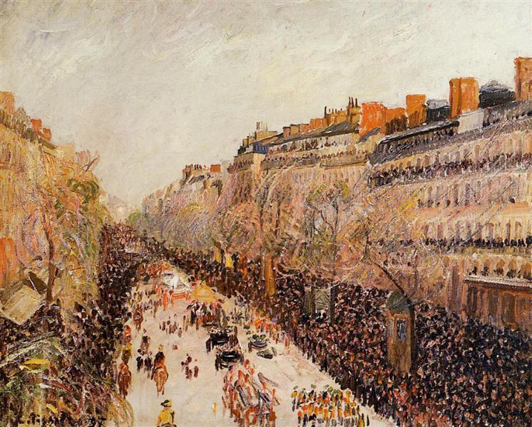 Mardi Gras auf Boulevards - 1897