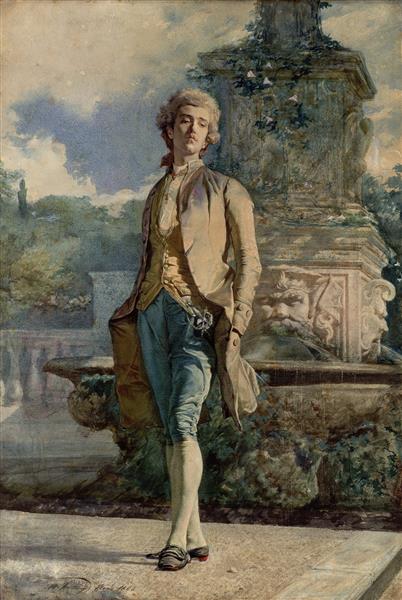 The young count - 1861