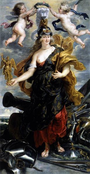 22. María de Medici jako Bellona - 1625