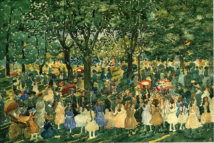 Primero De Mayo - Central Park - 1903