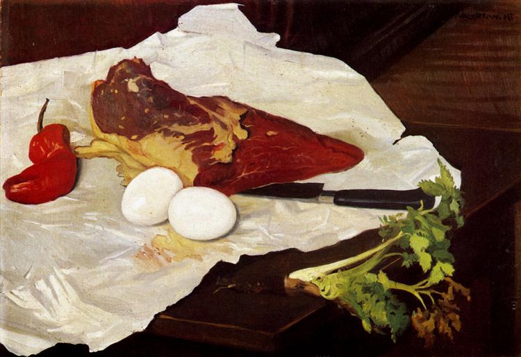 Fleisch und Eier - 1918