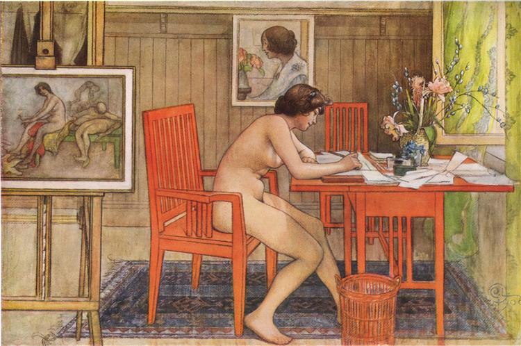Model schrijven ansichtkaarten - 1906
