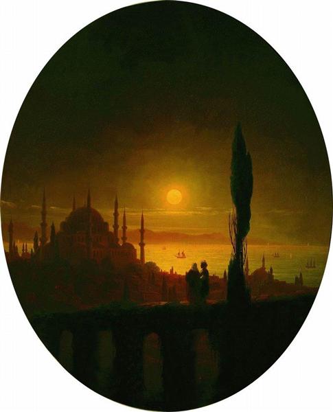 Lua Night by the Sea - 1847