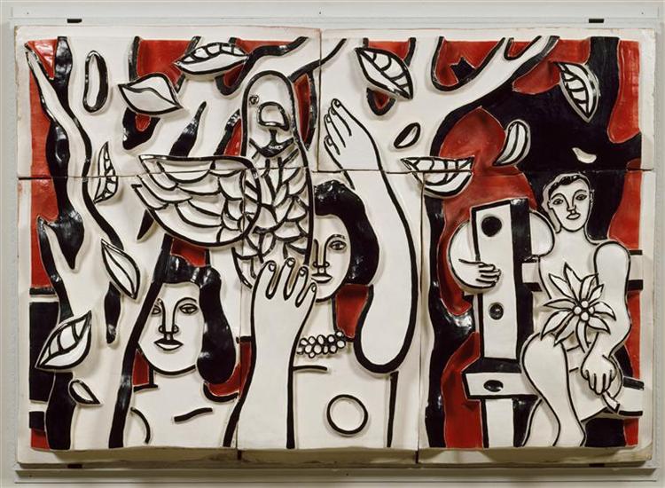 Nástěnná malba - 1951