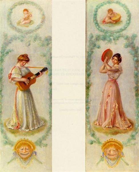 Musique (Deux Cadres) - 1895