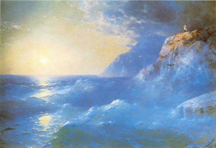 Napoleon pe insula Santa Elena - 1897