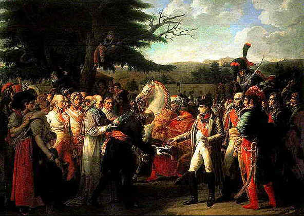 Napoleon primește cheile Vienei - 1812