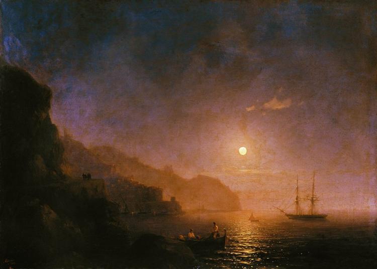 Nuit à Amalfi - 1854