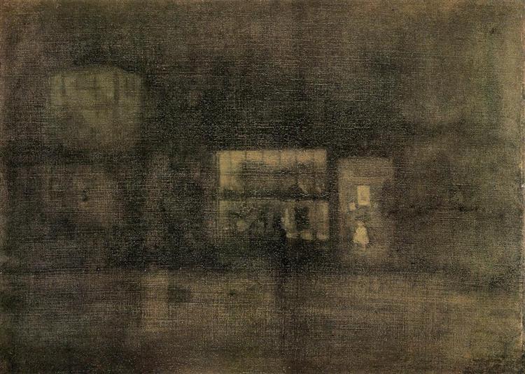 Black and Gold Night - The Rag Shop - Chelsea - 1878