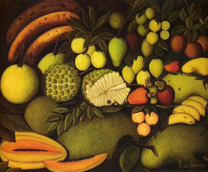 Natureza morta com frutas exóticas - 1908