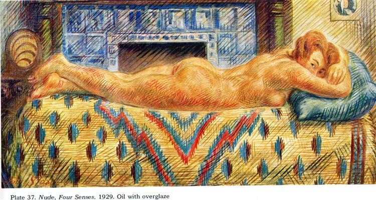 Naken - Fire sanser - 1929