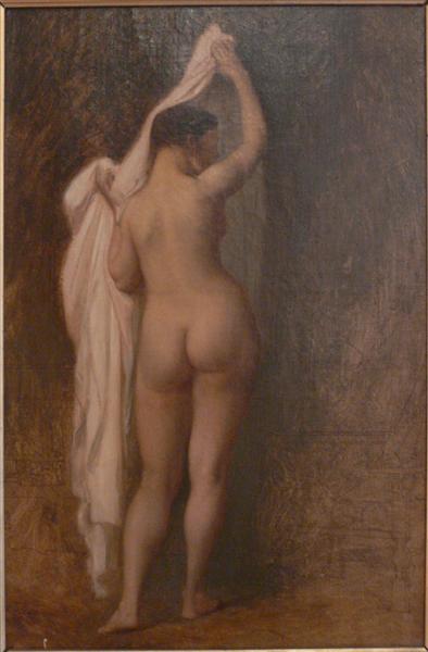 Naked From Behind (Study for Rey Candaule) - 1859