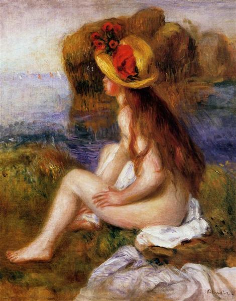 Nu avec un chapeau de paille - 1892