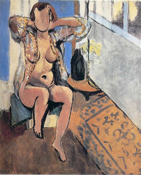 Nude Spanish Carpet 1919