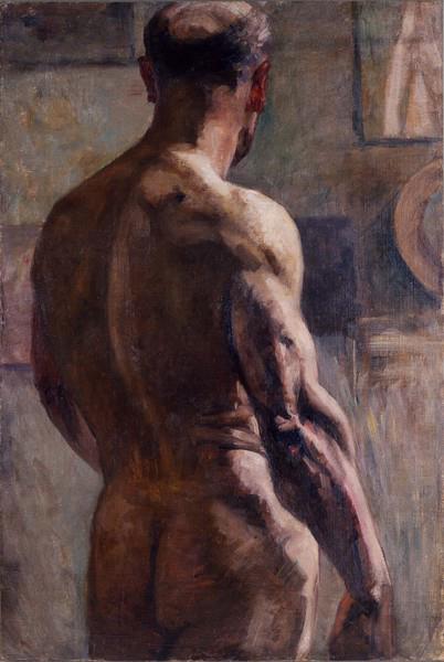 Estudio De Un Desnudo - 1906