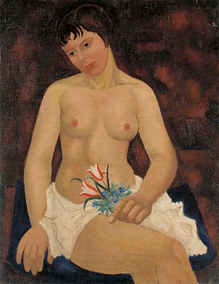 Nude z tulipanami - 1926