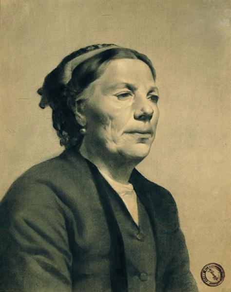 Eldste med arr på kinnet