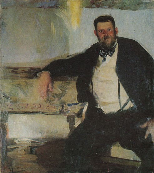 Retrato de Jan Stanislawski - 1906