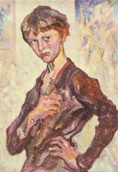 Retrato do Filho do Artista - Yaroslav - 1930