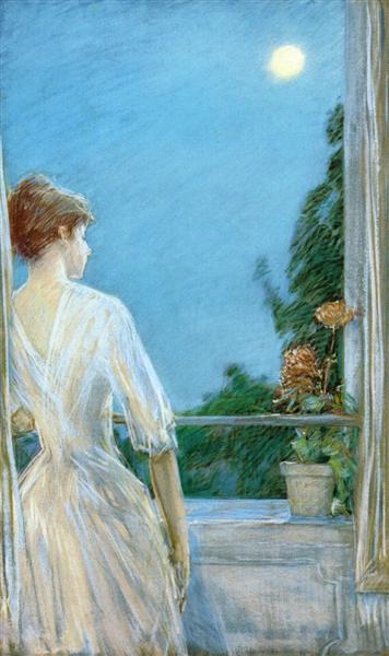 Sur le balcon - 1888