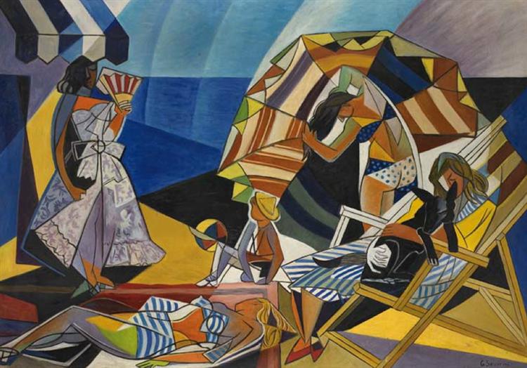Pe plajă - 1948