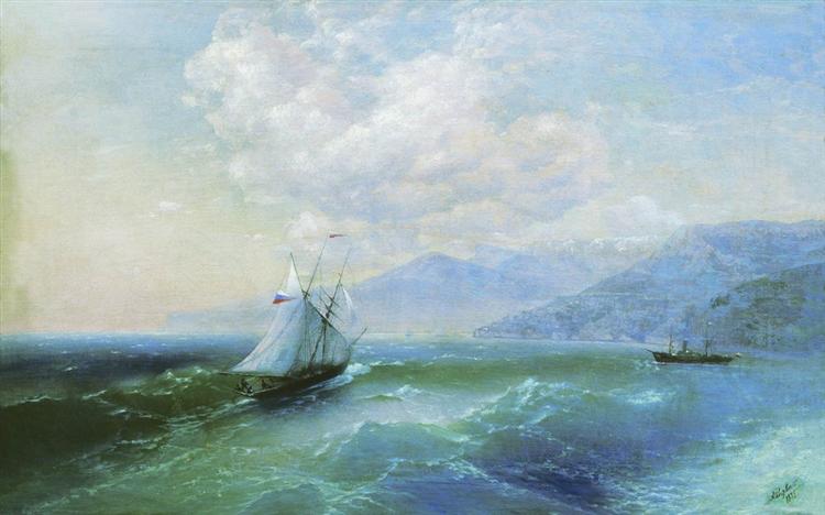 An der Küste - 1875