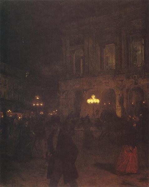 Opera Paryska s nocy