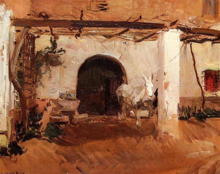Huerta Casa - Valencia (çalışma) - 1908