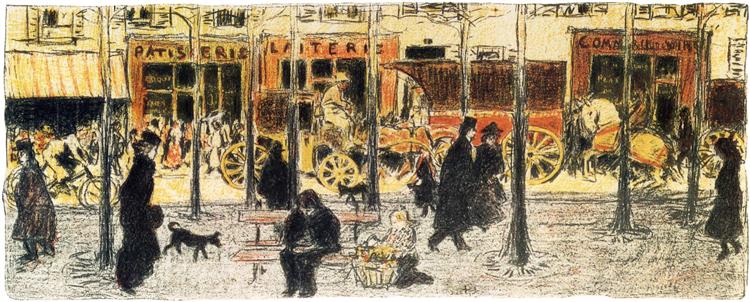 Parisino Boulevard - 1896