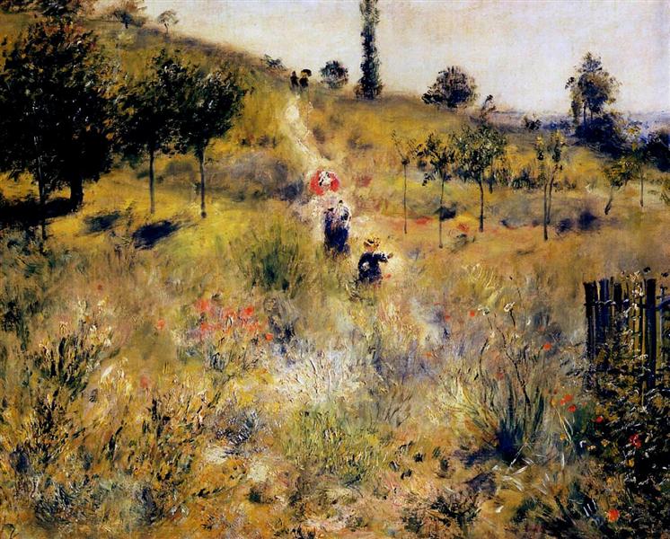 Path That Leads Through The Tall Grass - 1877