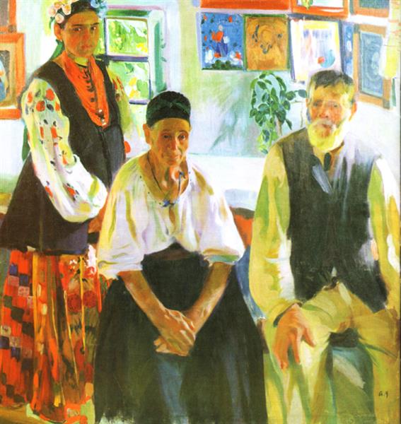 Famille paysanne - 1914
