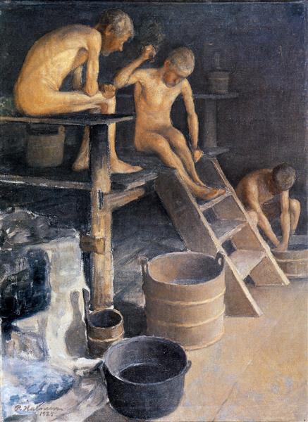 En La Sauna - 1925