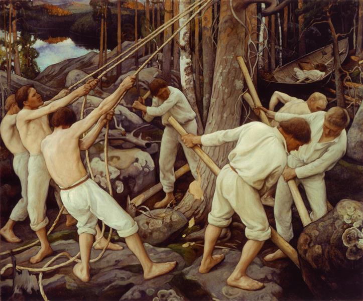 Pionieri în Karelia - 1900