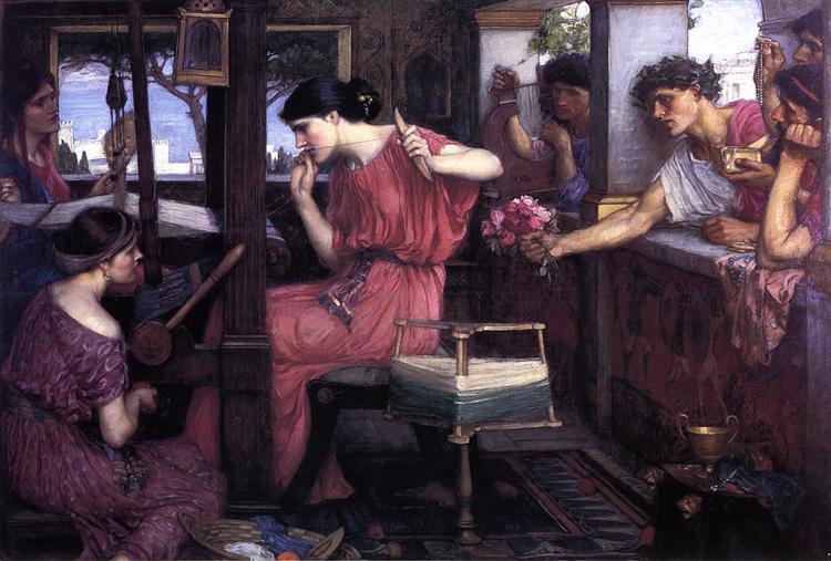 Penelope and the Sufters - 1912