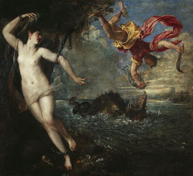 Perseo a Andromeda - 1556